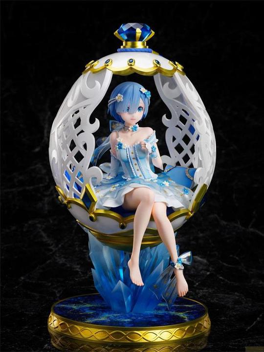 Actual product image Furyu Re:ZERO -Starting Life in Another World- PVC Statue 1/7 Rem Egg Art Ver. 28 cm