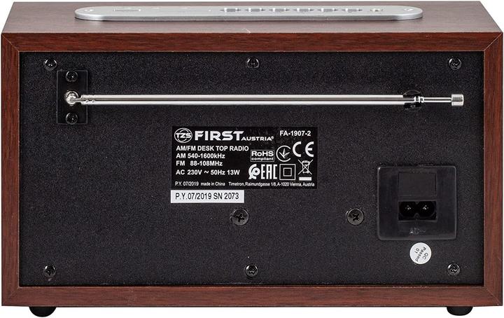 Image du produit TZS First Austria Radio de table rétro, 24x14x13.6 cm (AM, FM)