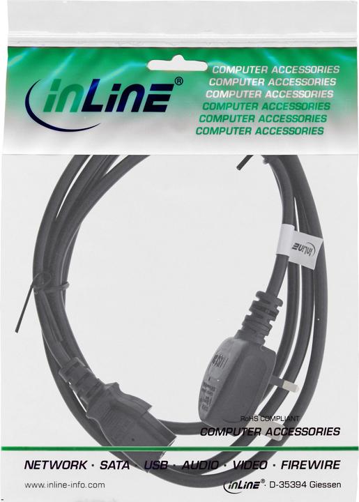Produktbild InLine Netzkabel (3 m)