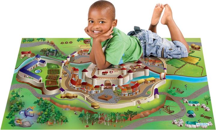 Actual product image Achoka Medieval Castle Playmat, 100x150cm (100 x 150 cm)