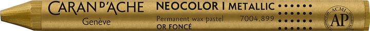 Actual product image Caran d'Ache Neocolor I (Dark gold metallic, 1 x)