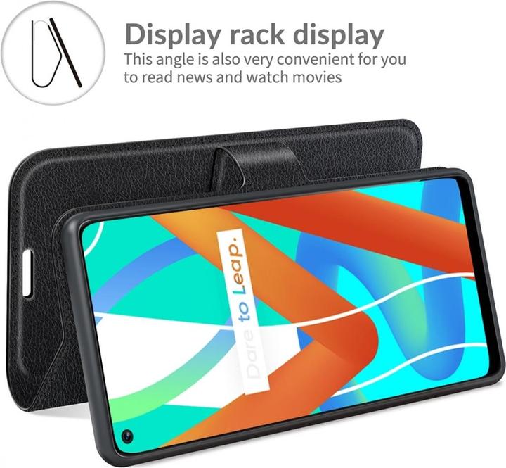 Produktbild Screenguard Realme 8 Leather Guard Lederhülle (realme 8)