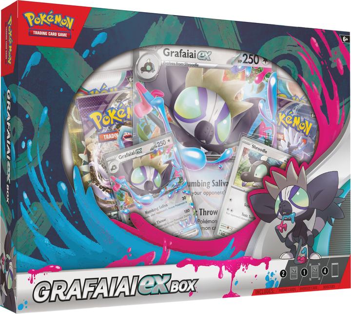 Produktbild Pokémon TCG - Grafaiai ex Box (Englisch, Box Set & Collection)