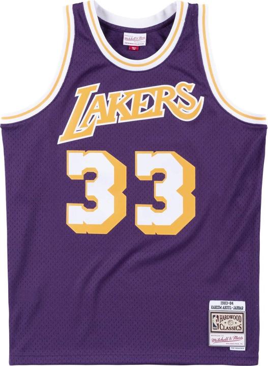 Mitchell & Ness Swingman Mesh Jersey LA Lakers 1983-84 Kareem Abdul-Jabbar M (M)