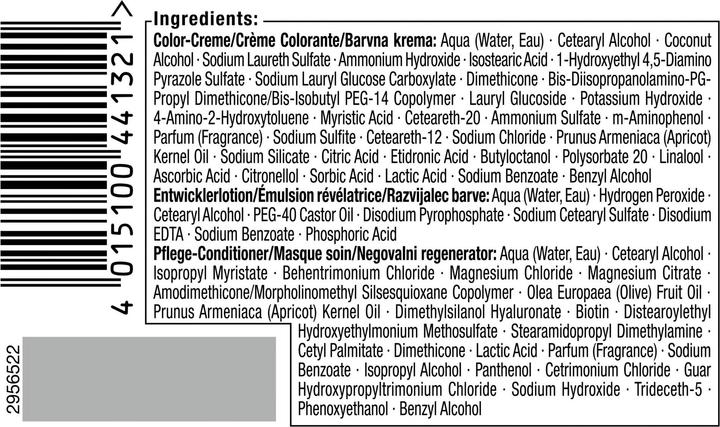 Actual product image Schwarzkopf Brillance Intensive Colour Cream (842 Cashmere red)