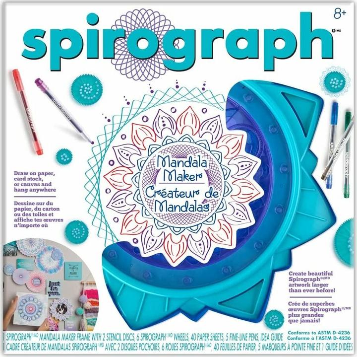 Actual product image Sheny Mandala Spirograph, SP201, One Size, Multicolour
