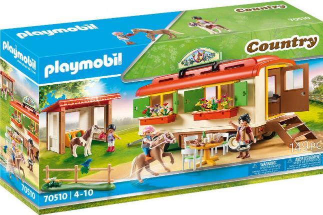 Produktbild Playmobil PKW mit Ponyanhänger (70511, Playmobil Country)