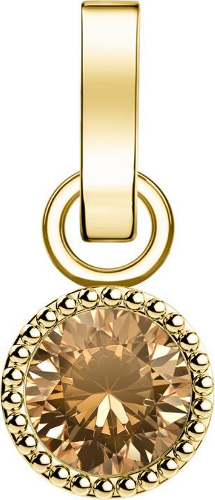 Rosefield Birthstone Pendants Anhänger (14K Goldplatiertes Edelstahl 316L)