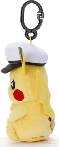Produktbild Pokémon Sound Plush Doll Captain Pikachu Plush - 15 cm