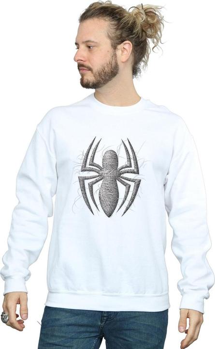 Produktbild SpiderMan Web Logo Sweatshirt (4XL)