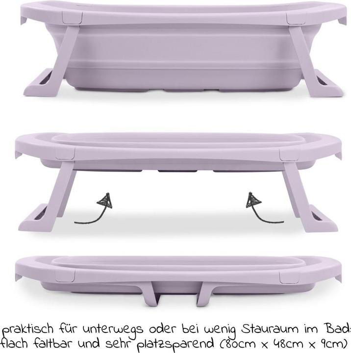 Actual product image Hauck Wash N Fold M Lavender