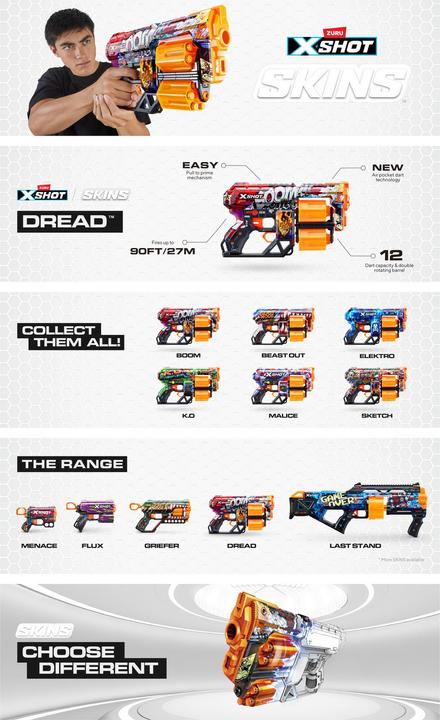 Produktbild Xshot X-SHOT SKINS Dread Boom