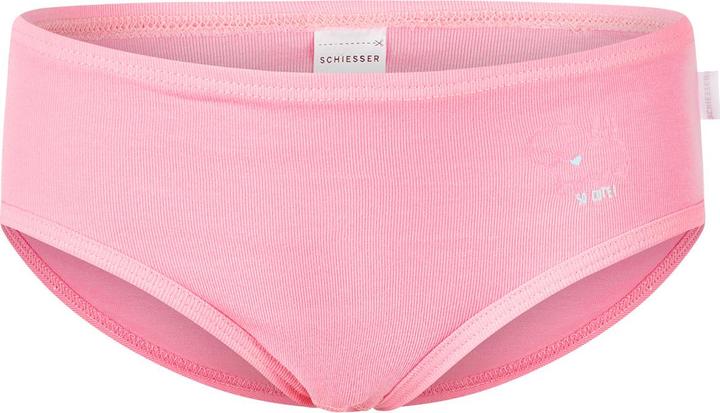 Immagine prodotto Schiesser Confezione da 6 slip / mutande per bambine in cotone biologico a coste sottili (128, confezione da 6)