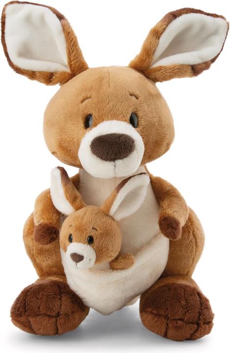 NICI 61716 Kuscheltier Känguru Kelly 25cm stehend mit Kind (25 cm)