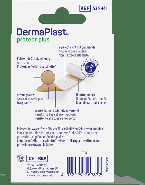 Actual product image DermaPlast Protect Plus (10 x)