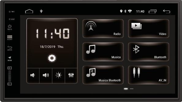 Produktbild Phonocar Android Mediastation 7" (Android Auto)