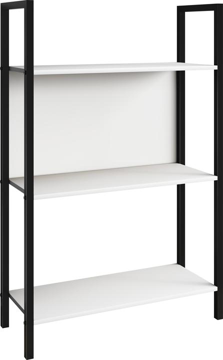 Produktbild VCM Metall Stand Regal Bücher Flakos 3fach (100 x 56 x 24 cm)