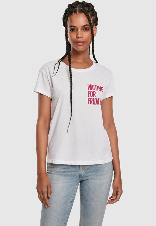 Actual product image Merchcode Ladies Waiting For Friday Box Tee (4XL)