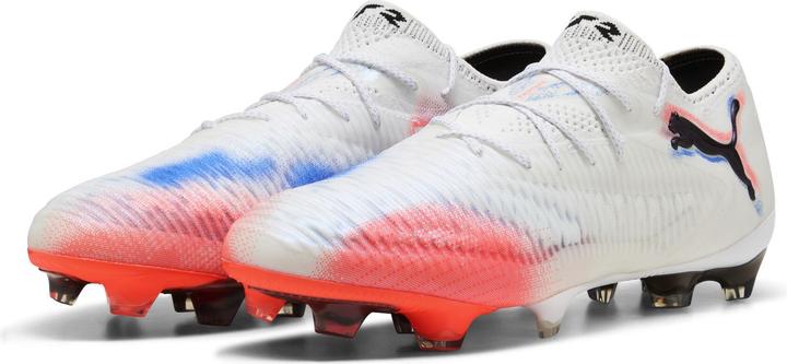 PUMA blanc-PUMA noir-rouge brillant