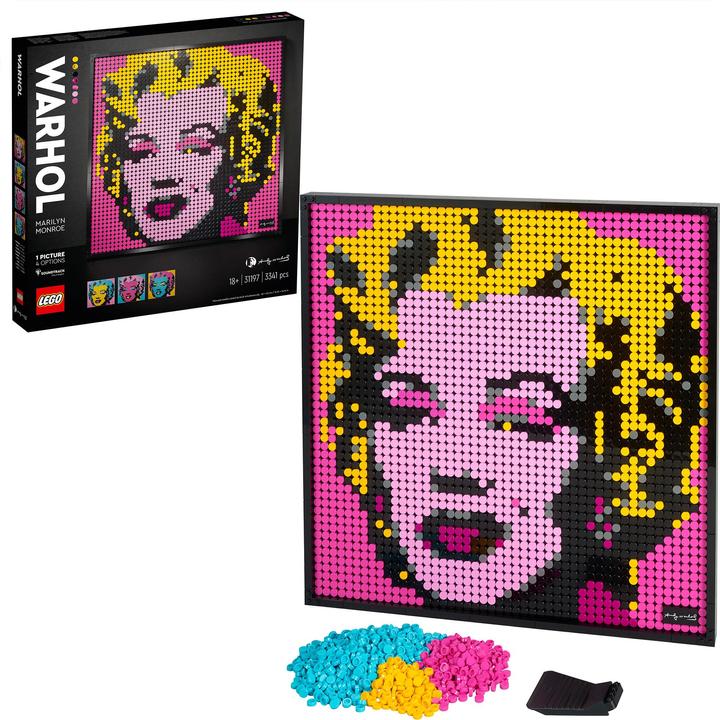 Actual product image LEGO Andy Warhol's Marilyn Monroe (31197, LEGO Art)
