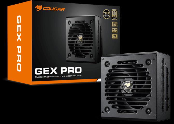 Image du produit Cougar Netzteil GEX PRO 750W ATX3.1 / 80 Plus Gold / Modular (650 W)