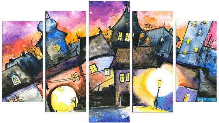 Produktbild Wallxpert Damian (20 x 60 cm, 110 x 60 cm, 20 x 50 cm, 20 x 40 cm)