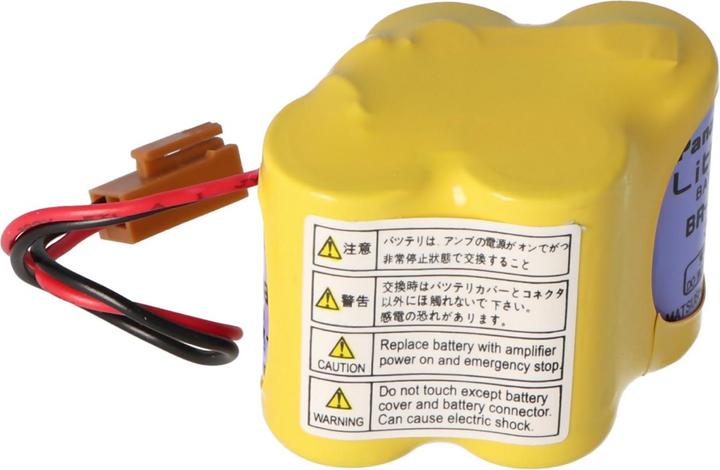 Actual product image Panasonic Battery CNC BR-2/3AGCT4A, Fanuc A98L-0031-0025, BR-2/3AG (1 pcs., 2400 mAh)