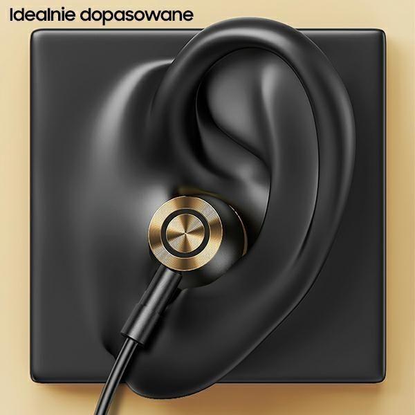 Produktbild Usams Słuchawki stereo EP-43 metal USB-C czarny/black HSEP4301 (ANC, Kabelgebunden)