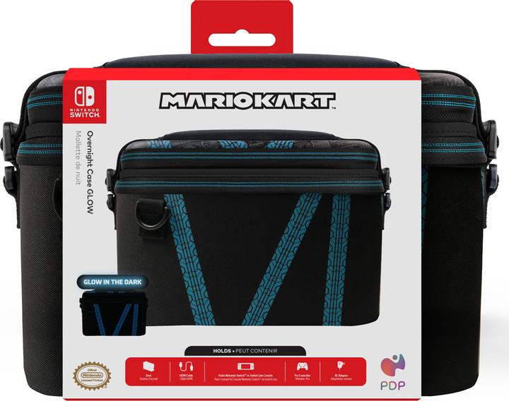 Actual product image PDP Overnight Case Mario Kart Drift (Switch Lite, Switch OLED)