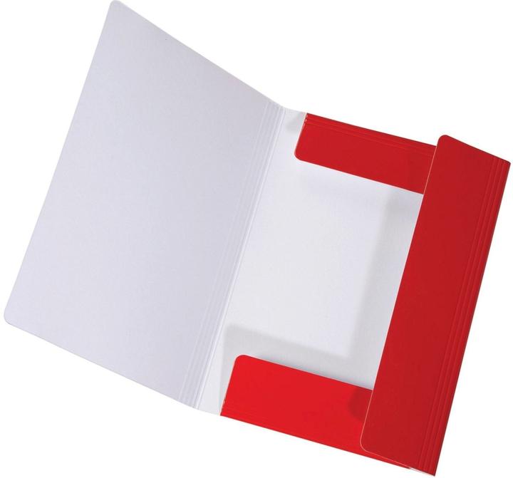 Produktbild Falken 5x Sammelmappe LongLife, Karton glanzkaschiert, ca. 700 g/qm, DIN A4, rot (A4, 5 x)