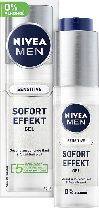 Produktbild NIVEA MEN Sensitive Sofort Effekt (50 ml, Gesichtsgel)