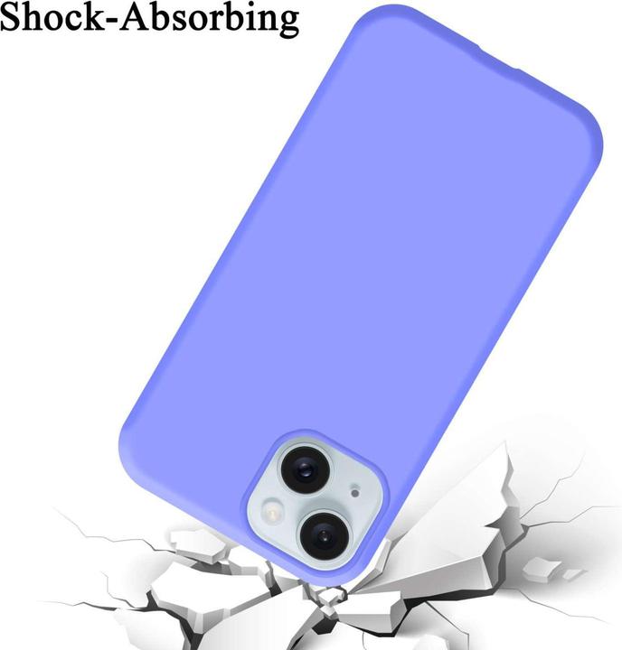 Produktbild Cadorabo Hülle für Apple iPhone 15 PLUS TPU im Liquid Case Design (Apple iPhone 15 Plus)