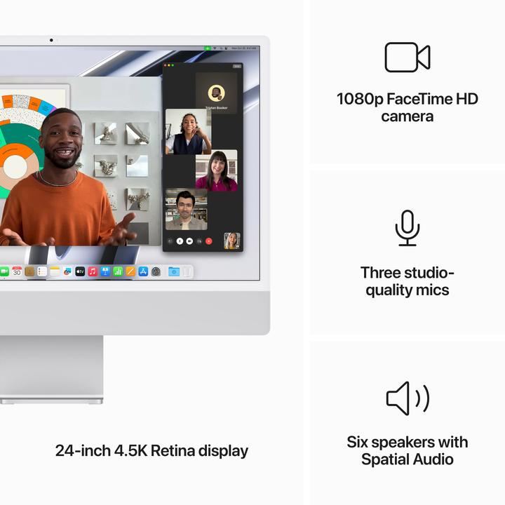 Actual product image Apple iMac 2023 (M3, 8 GB, 256 GB)