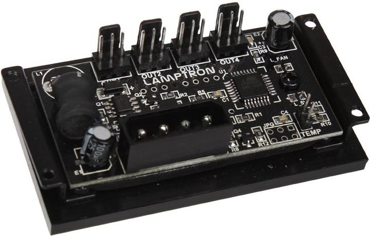 Image du produit Lamptron Contrôleur de ventilation CCM30 Lite - noir (4 Ventilateur)