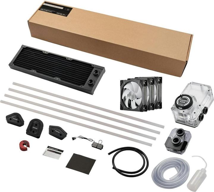 Produktbild Phanteks Glacier EZ-Fit 360 D30-KIT, Wasserkühlungsset - schwarz