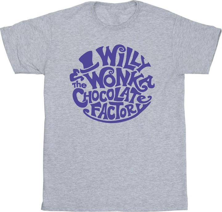 Willy Wonka & the Chocolate Factory Typed Logo TShirt Jungen