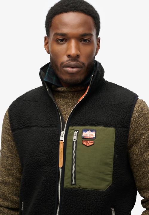 Produktbild Superdry Vintage Retro Fleeceweste (L)