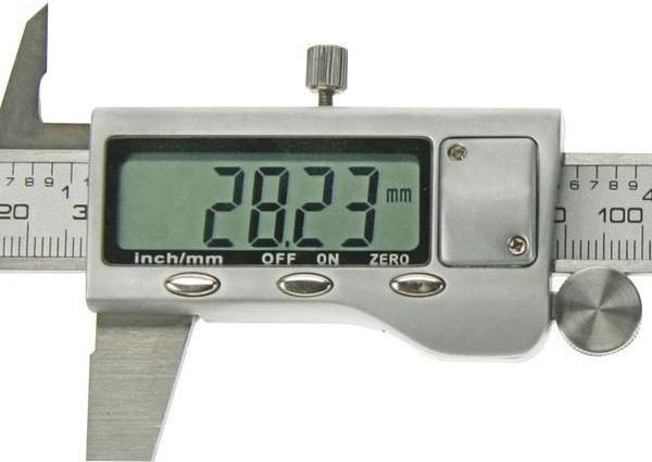 Image du produit Velleman Pied à coulisse numérique 150 mm (15 cm)