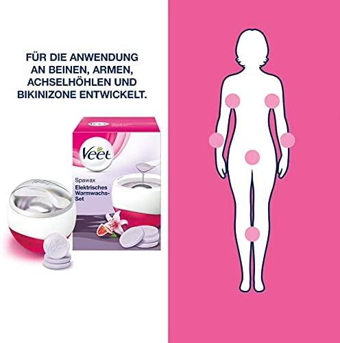 Actual product image Veet Spawax warm wax set, 6 wax discs (1 x)