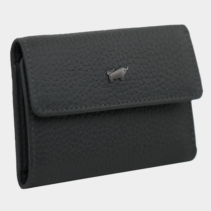 Actual product image Braun Büffel Theo leather key case 10 cm