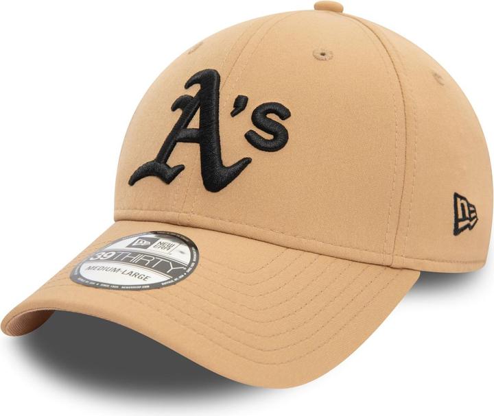New Era 39Thirty Stretch Cap - NYLON Oakland Athletics - M/L (M/L)