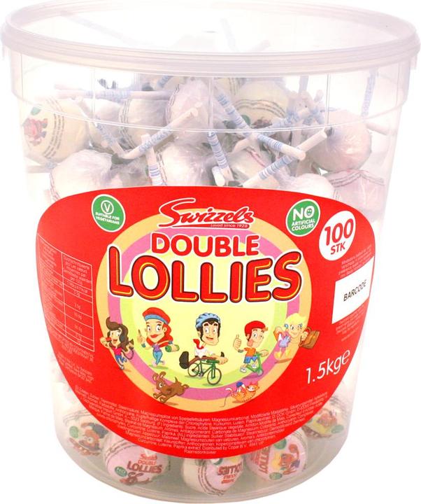 Produktbild Swizzels Double Lollies Eimer (100 Stk., 1500 g)