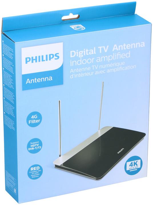 Image du produit Philips Antenne DVB-T d'intérieur SDV6227/12 (Antenne d'intérieur, 47 dB, UKW / MW / LW, DVB-T / -T2)