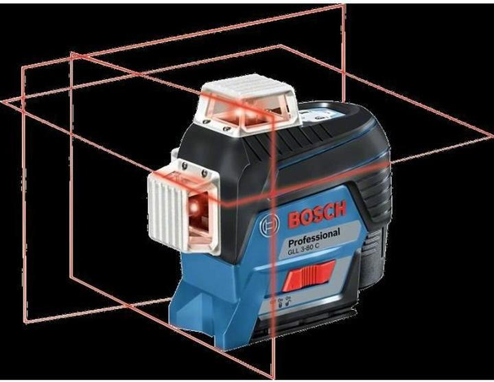 Immagine prodotto Bosch Professional Laser lineare GLL 3-80 C (4x1.5V AA, scatola)