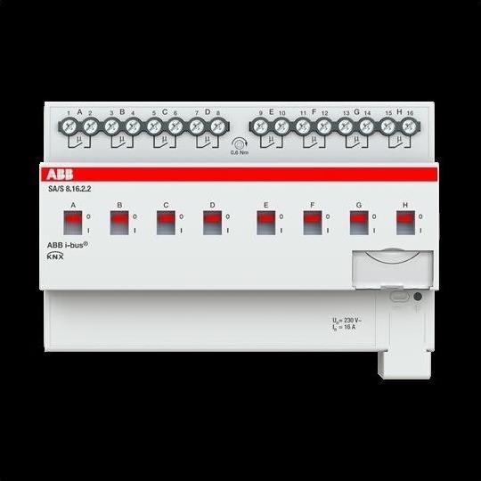 Produktbild ABB Schaltaktor 8fach 16 ASA/S8.16.2.2REG 2CDG110263R0011 (Schaltaktor)