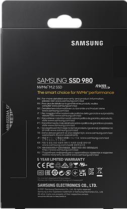 Image du produit Samsung SSD 980 (1000 Go, M.2 2280)