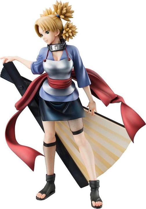 Actual product image Megahouse Naruto Gals PVC Statue Temari 21 cm