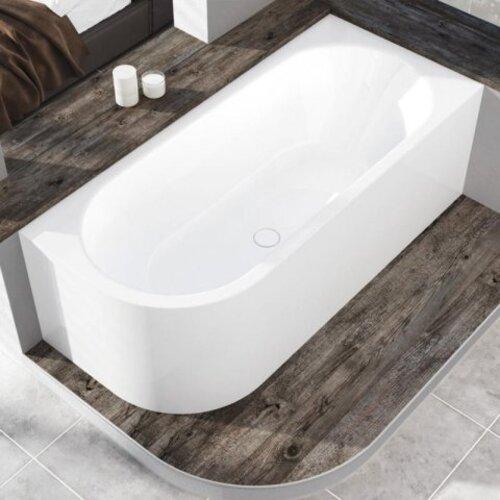 Produktbild Kaldewei Badewanne Meisterstück Centro Duo 1 Links, (2-seitig) 1136, 180x80x47 cm, alpinweiss (91 cm, 66 cm)