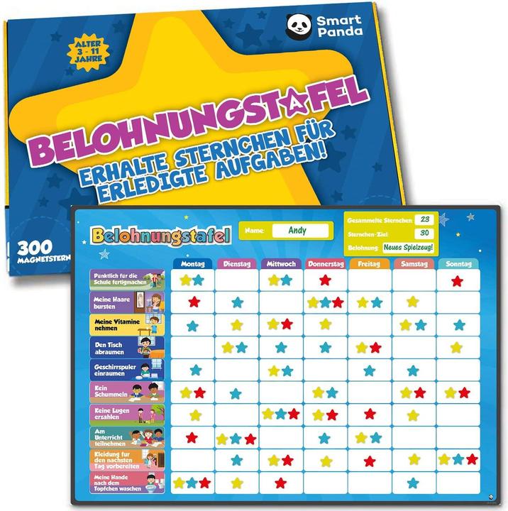 Produktbild Smart Panda Belohnungstafel für Kinder