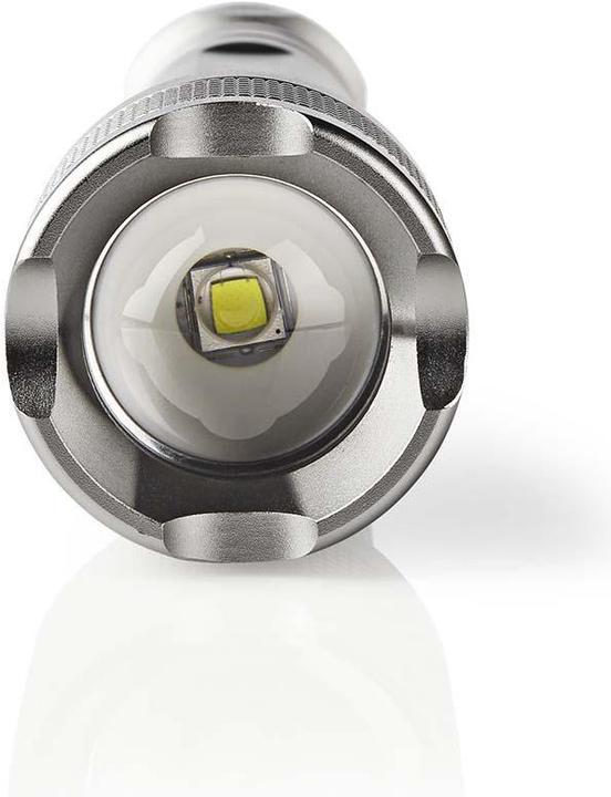 Produktbild Nedis LED-Taschenlampe, Premium, 500lm - silber (4.40 cm, 500 lm)